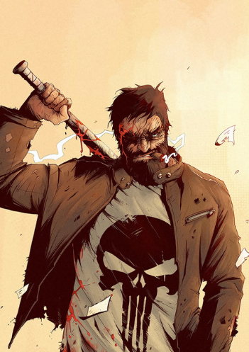 Quadro e poster Punisher - O Justiceiro - Quadrorama